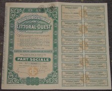 Compagnie Immobiliere du Littoral-Ouest Societe Anonyme 1936