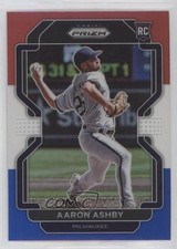 2022 Panini Prizm Red White & Blue Prizm Aaron Ashby #49 0bt4