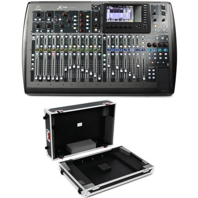 Behringer X32 40-channel Digital Mixer with Gator G-TOURX32NDH ATA Wood Case