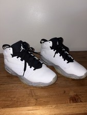 Jordan Lift Off Men's High Top Athletic Sneakers White Black Gray Lace Up Rubber