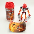LEGO BIONICLE: Tahu Nuva (8572) Red 100% Complete With Instructions In Canister