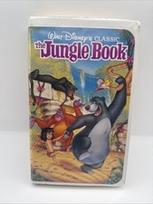Black Diamond Classic Walt Disney's THE JUNGLE BOOK VHS 1991 1122