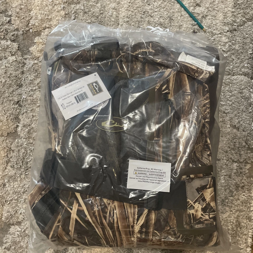 DRAKE WATERFOWL GUARDIAN ELITE CHEST WADERS FOUR LAYER REALTREE MAX 7 MENS 10 - Image 3 of 4