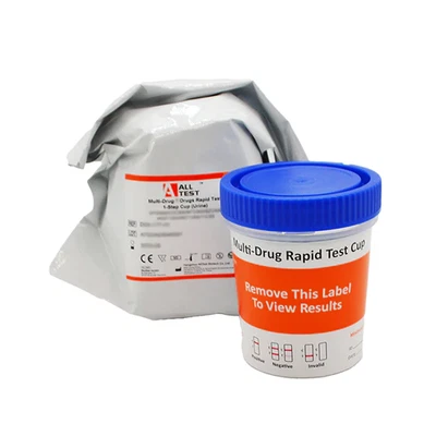 UKDRUGTESTING ALLTEST High Accuracy 17 in 1 Ultimate Home Drug Testing Cup. URINE TEST.