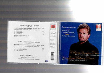 Sebastian Knauer - Piano Concerto /Mozart,  ALBUM - CD , sehrgut,