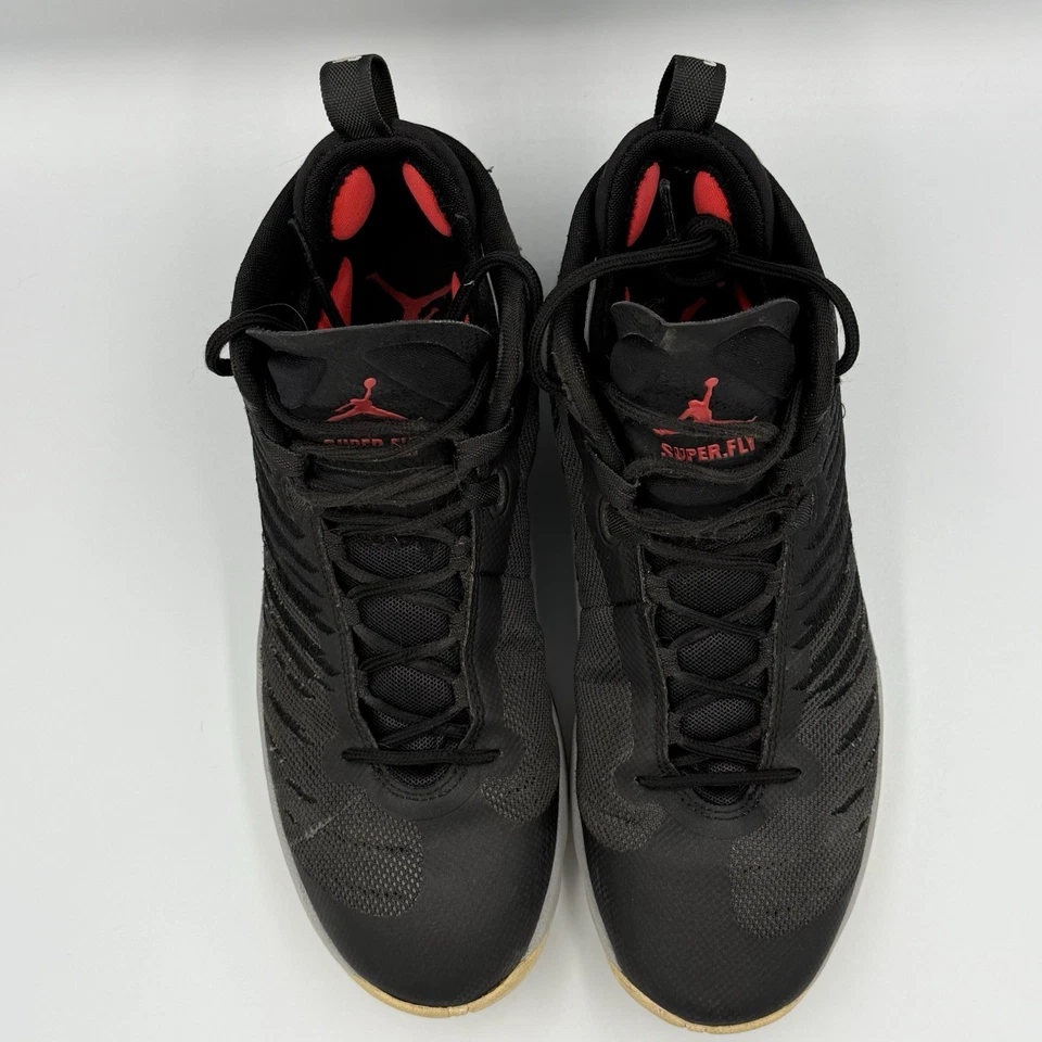 Nike Hombres Air Jordan Super Fly 5 844677 Negro Zapatos de Baloncesto Tenis Talla 9.5 Foto 3 de 4