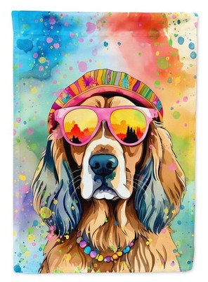 Cocker Spaniel Hippie Dawg Flag