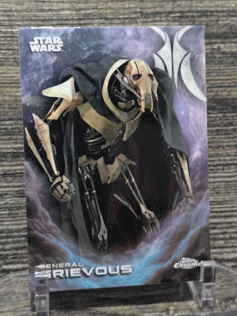 Topps General Grievous Star Wars Collectable Trading Cards for