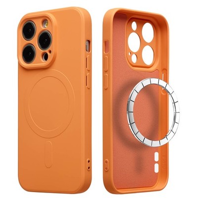 imoshion Color Back Cover mit MagSafe Apple iPhone 14 Pro - Orange