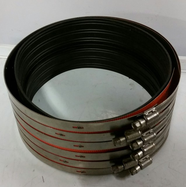 Husky Anaco Series 4000 8" No Hub Coupling 4016 Neoprene for sale