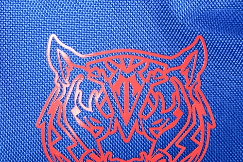 Plein Sport Unisex Logo Print Bright Blue "ZAINO EASTPAK" Backpack Bag - Picture 4 of 10