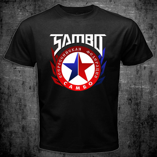 Nuevo logotipo de la Federación Rusa de Sambo de lucha libre Camiseta de artes marciales de artes marciales de Fedor eBay