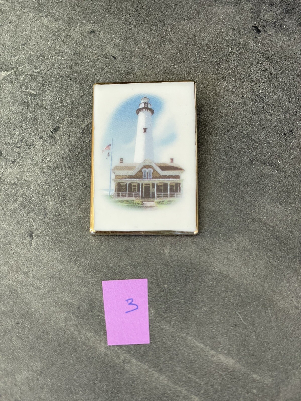 Lighthouse Brooch - image 4