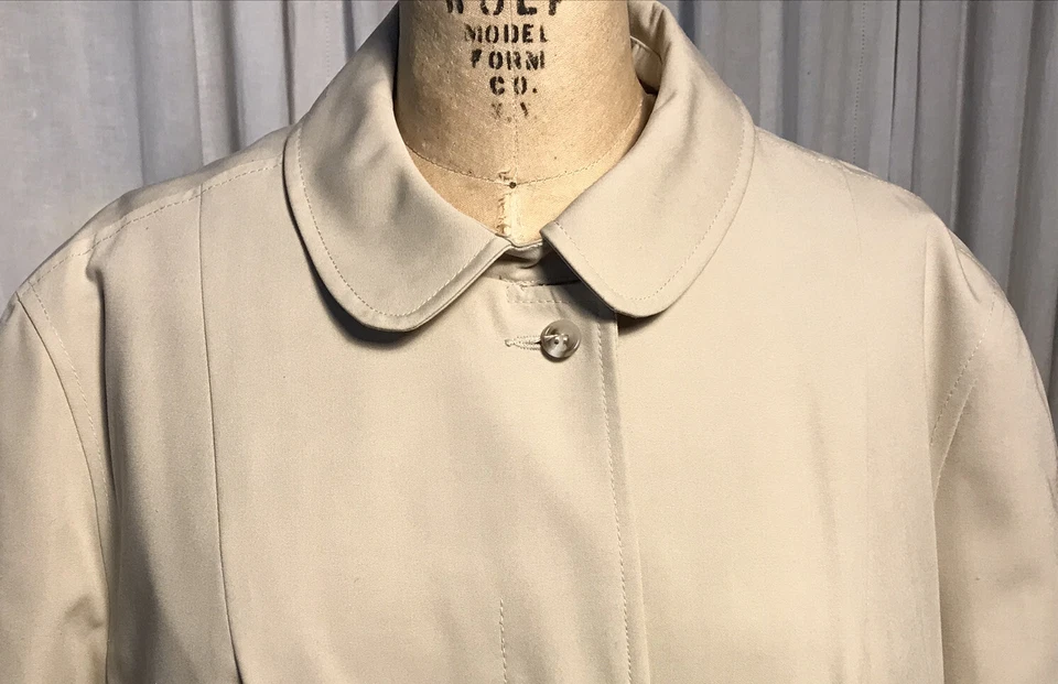 Vintage Sears Womens Raincoat With Plush Zip out Lining Sz 20 NWT - Image 2 of 4