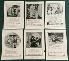 Ivory Soap Advertisements 1918-2 Lot of 6