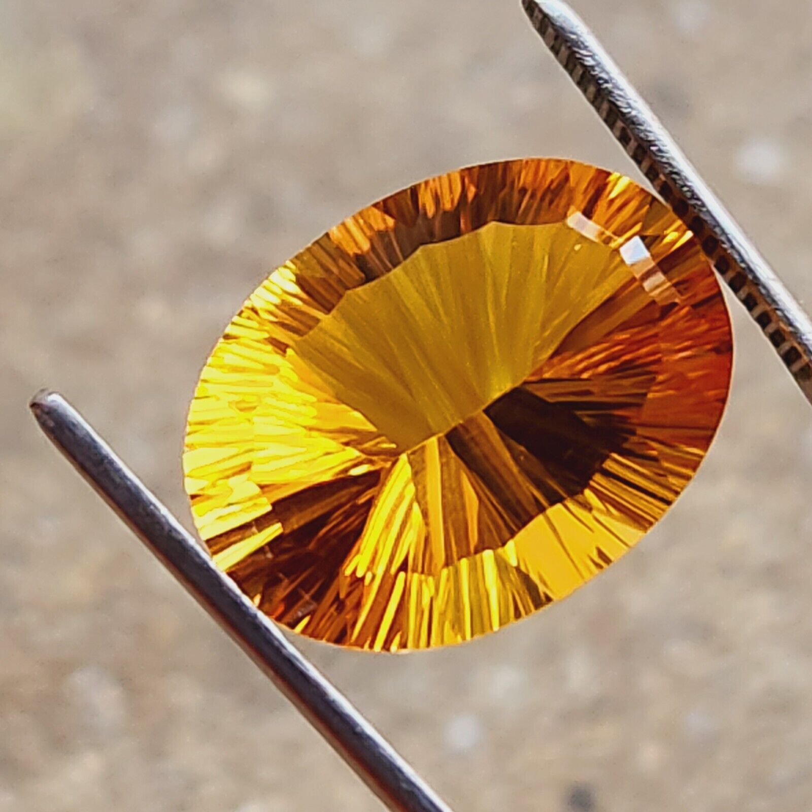 Certified Yellow Citrine Concave Cut Oval Shape 15 10 Cts Loose certified-yellow-citrine-concave-cut-oval-shape-15-10-cts-loose