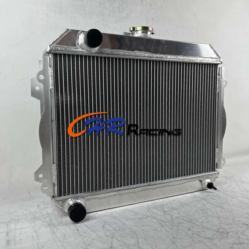 Radiador todo aluminio PARA 1975-1979 Toyota Corolla 1.2L 1976 1977 1978 Foto 3 de 4