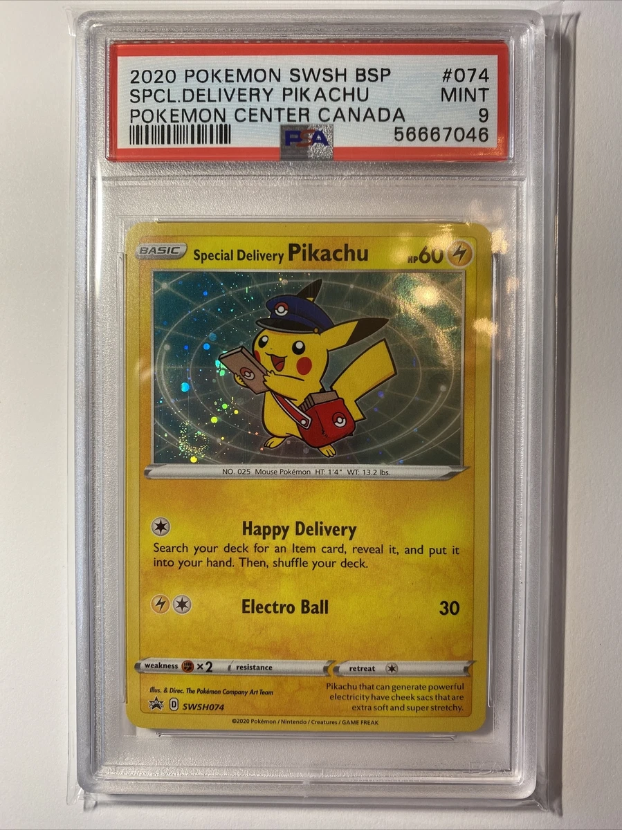 Pokemon Special Delivery Pikachu PSA 9 plandetransformacion.unirioja.es