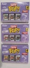 Lot Of 3, 4packs Of Funko Bitty Pop Disney Princess Figurines  NISB