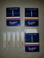 Lot Of 2 Vandoren Traditional Bb Clarinet Reeds Strength 2.5 Box of 10 5 Extra
