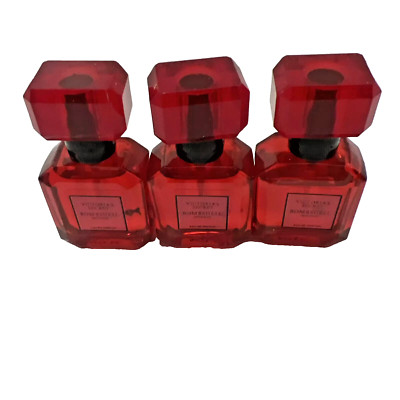 3PK Victoria's Secret Bombshell Intense Perfume Eau De Parfum .25 fl oz No Box