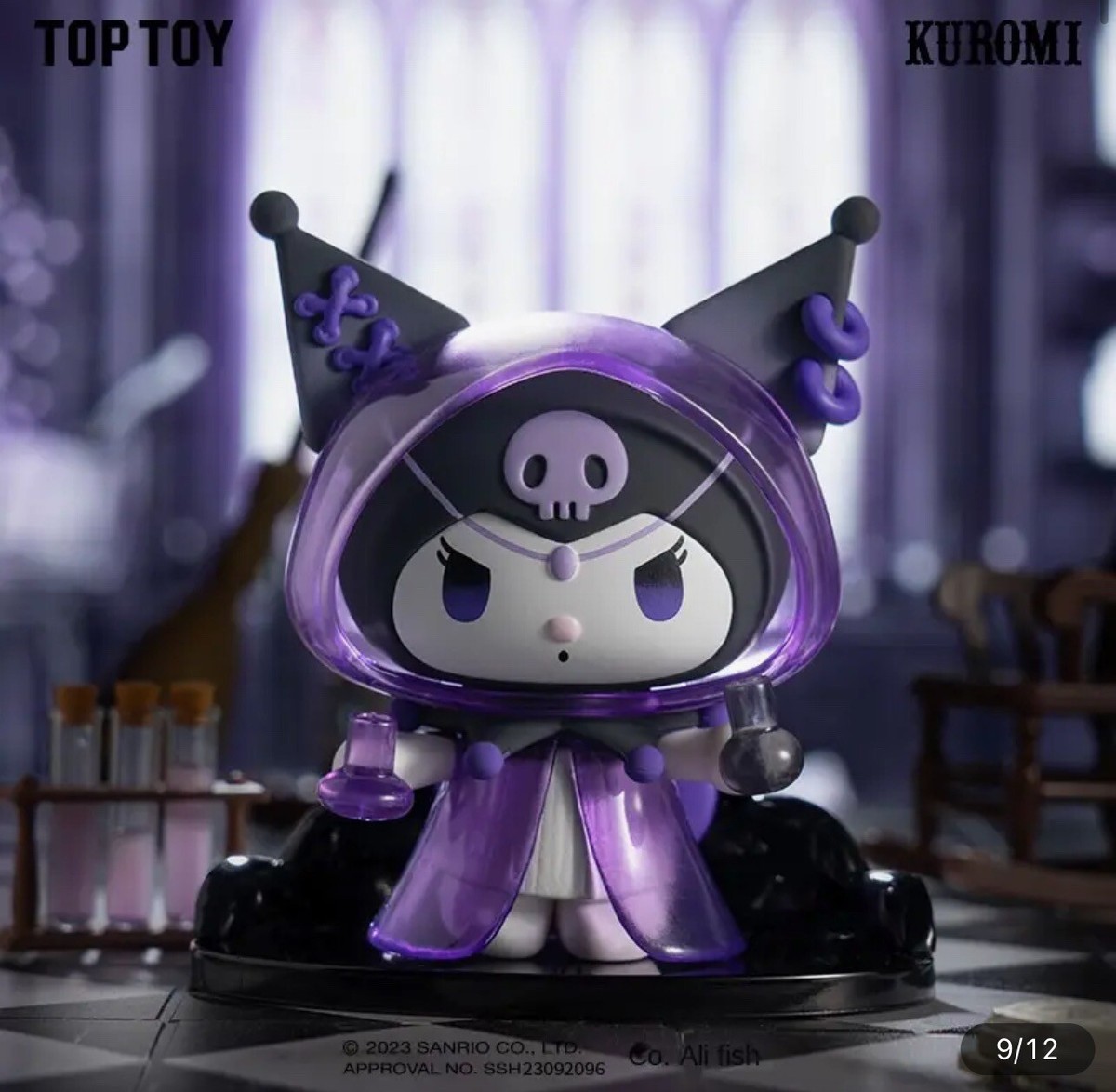 Top Toy Kuromi Blind Box Sanrio Werewolf Killer Millers Hollow