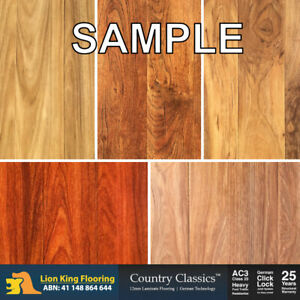 12mm Laminate Flooring Floating Floor Timber Click Lock Floorboards Sample Pack Ebay