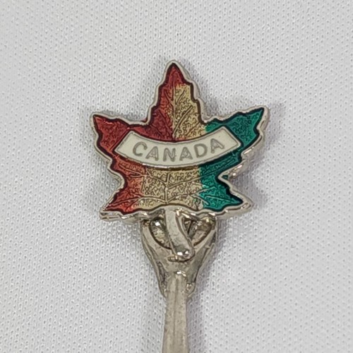 12 Souvenir Spoons Multiple City States NY NV FL Canada Custer House Dakota Terr - Picture 18 of 21