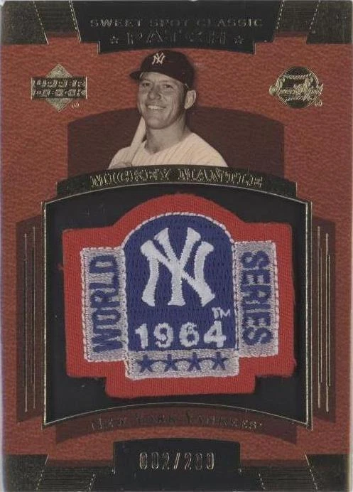 2004 Upper Deck Sweet Spot Classic - Mickey Mantle #SSP-MI for