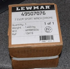 LEWMAR STANDARD WINCH EVO SPORT SIZE 7 ALUMINUM CHROME 49507076