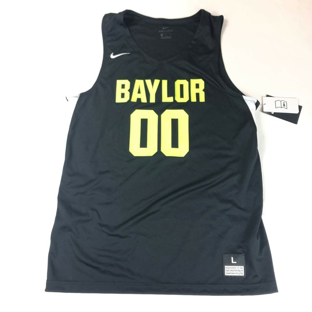 NEW Nike Baylor Bears Men’s Basketball Jersey LARGE 00 Black Neon Sample eBay