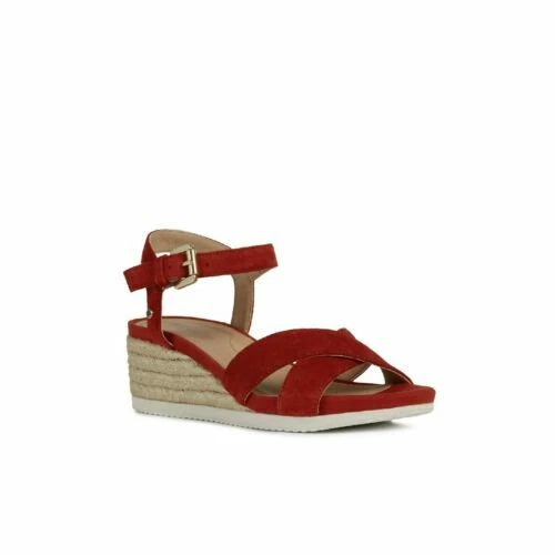Chaussures rouges Geox pour femme