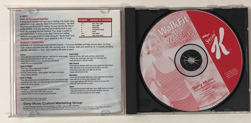 WalkFit Workout Kathy Smith CD Walking In Shape Special K Cereal Promo Walk Fit - Afbeelding 2 van 3