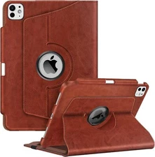 Rotating Case for iPad Pro 11-inch M4 (2024) Swiveling Stand Cover Sleep/Wake