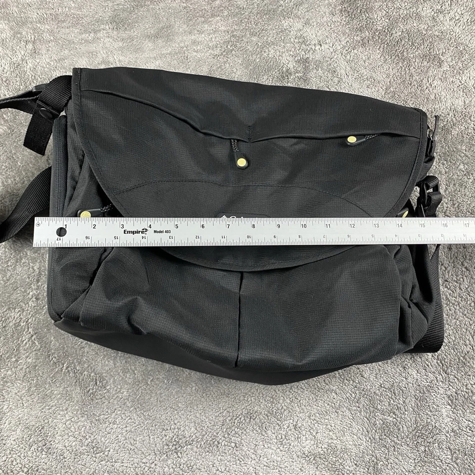 Bolso de pañales Columbia Messenger unisex bandolera negro Foto 2 de 4