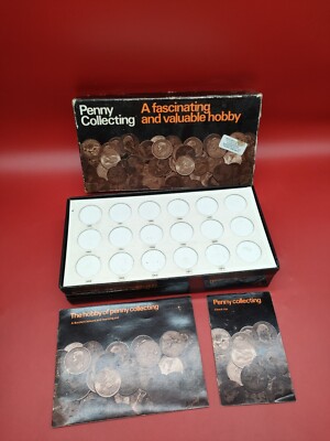 vintage penny sammelbox bartlett münzsammeln