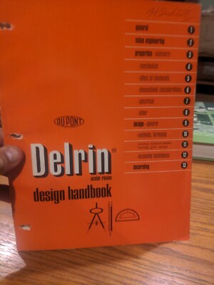 Du Pont Delrin Acetal Resin Design Handbook DuPont Paperback 1967