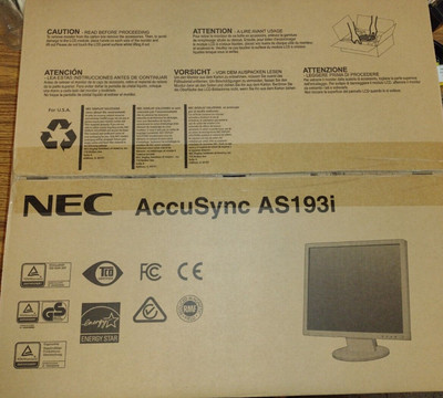 New In Box - NEC AS193i LED LCD Monitor - Fast Shipping! !10 805736047967 | eBay