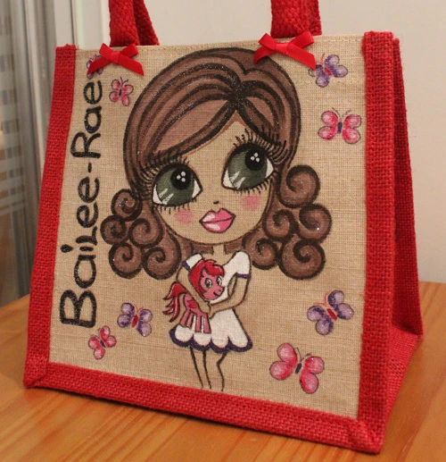 Personalised Jute Bag, Personalised Gift