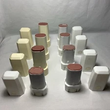 Set Of 8 Vintage Max Factor Pan Stik Cream Make-Up