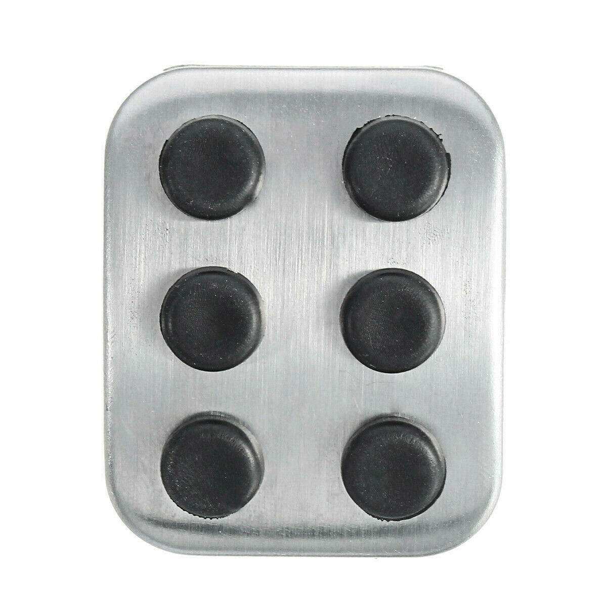 Car Fuel Emergency Brake Pedal Pad Stainless Steel For Chrysler/Dodge