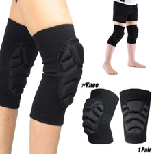 1 Pair Knee Pads Brace Support Leg Protector Gear For Sports Working Cycling US