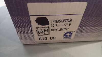 Lot ARNOULD 1001 : 5 X interrupteurs simples / 2 prises P+N+T / 2 X