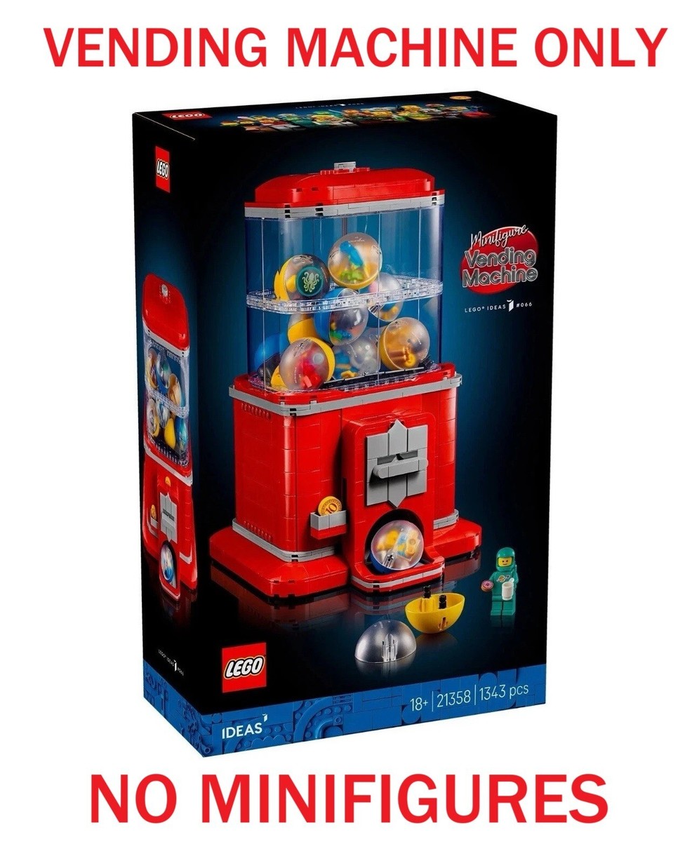 LEGO Ideas Vending Machine ONLY ~ NO Minifigures, Empty balls