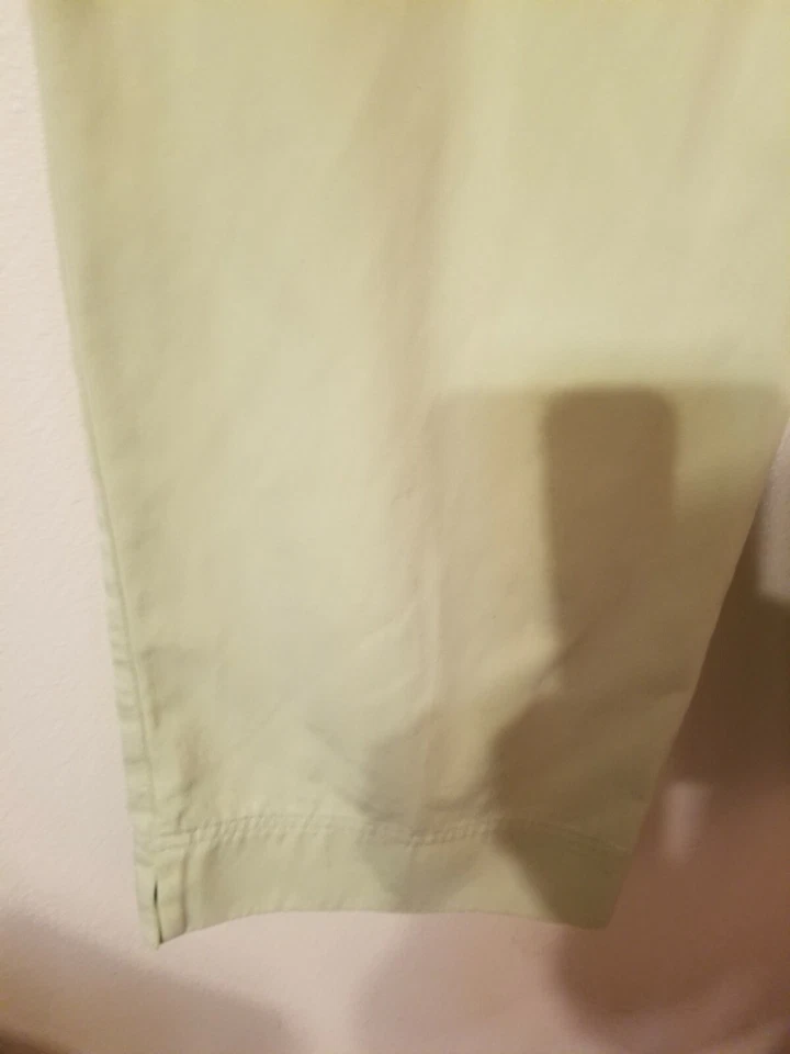 Studio Works Mujer Talla 10 3 Bolsillos Capri 32 W 33 L Hendidura Piernas 22 Entrepierna Foto 2 de 4