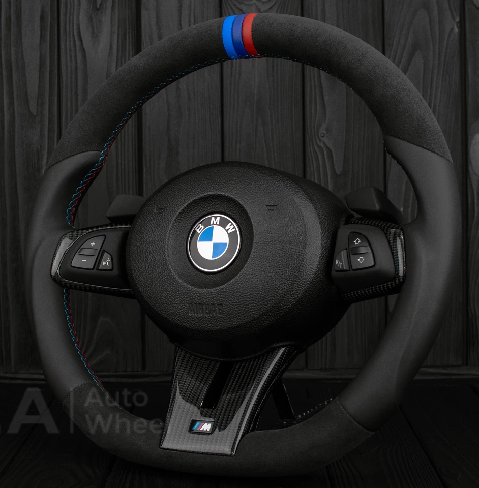 BMW Steering Wheel Z4M M Roadster Custom Carbon fiber Z4 M E85 E86 2006-2008 - image 4 of 4