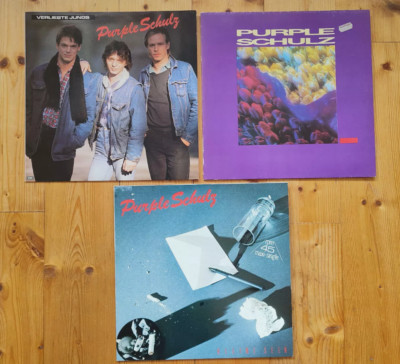 Purple Schulz - 2 LPs + 1 Maxi - SAMMLUNG - Verliebte Jungs, Nur mit Dir...