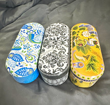 Brighton Set of 3 Hard Eyeglass Cases Floral ...