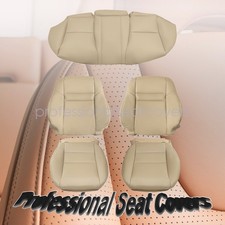 Fits 2003-07 Honda Accord Front Both Side Rear Bench Bottom Leather Seat Cover Fits 2003-07 Honda Accord Front Both Side Rear Bench Bottom Leather Seat Cover
