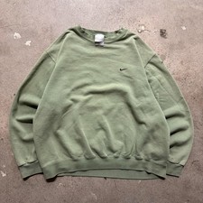 Vintage 90s Nike Crewneck pistachio green sweater size large